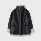 Damen B3 RAF Schaffell Piloten Shearling Lederjacke