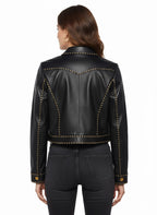 Fliegerjacke aus Leder, Modell Commander Brown B-3 – Bomberjacke mit Lammfellfutter