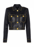 Fliegerjacke aus Leder, Modell Commander Brown B-3 – Bomberjacke mit Lammfellfutter
