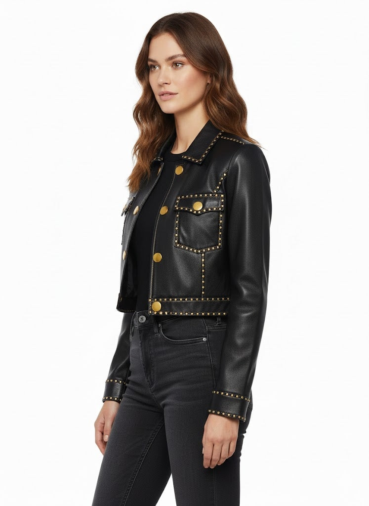 Fliegerjacke aus Leder, Modell Commander Brown B-3 – Bomberjacke mit Lammfellfutter