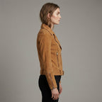 Women's Suede Leather Jacket