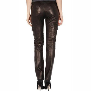 Women’s Urbane Haute Black Leather Pants