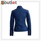 Damenmode-Motorradjacke