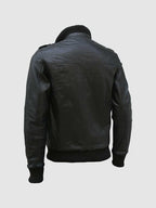 Klassische Lederjacke für Herren