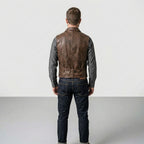 Men’s Motorcycle Leather Vest – Classic Biker Riding Vest