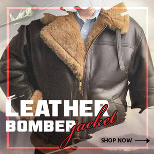 B3 Leather Bomber Jackets