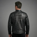 Harley Davidson Votary Motorrad Leder Bikerjacke