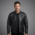 Harley Davidson Votary Motorrad Leder Bikerjacke