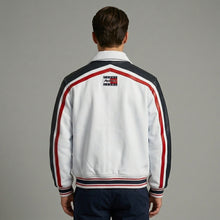 Laden Sie das Bild in den Galerie-Viewer, Herren Sport-Lederbomberjacke – Moto Streetwear Stil
