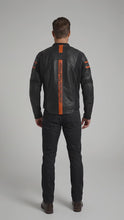 Laden und Abspielen von Videos im Galerie-Viewer, Brawler Leder Motorradjacke für Herren – Harley-Stil schwarze Bikerjacke
