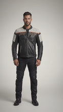 Load and play video in Gallery viewer, Men’s Classic Leather Biker Jacket – Harley Style Rider Edition
