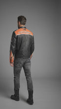 Laden und Abspielen von Videos im Galerie-Viewer, Harley Davidson Screamin Eagle Vintage Racing Lederjacke
