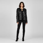 Women's Full Fringe Leather Jacket