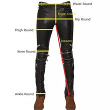 Load image into Gallery viewer, Women’s Brown Lambskin Leather Joggers
