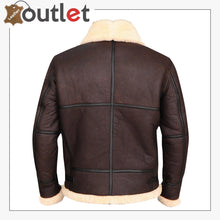 Load image into Gallery viewer, B3 Bomber Aviator Shearling Leather Jacket
