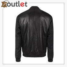 Load image into Gallery viewer, Men Pure Black Bomber Jacket
