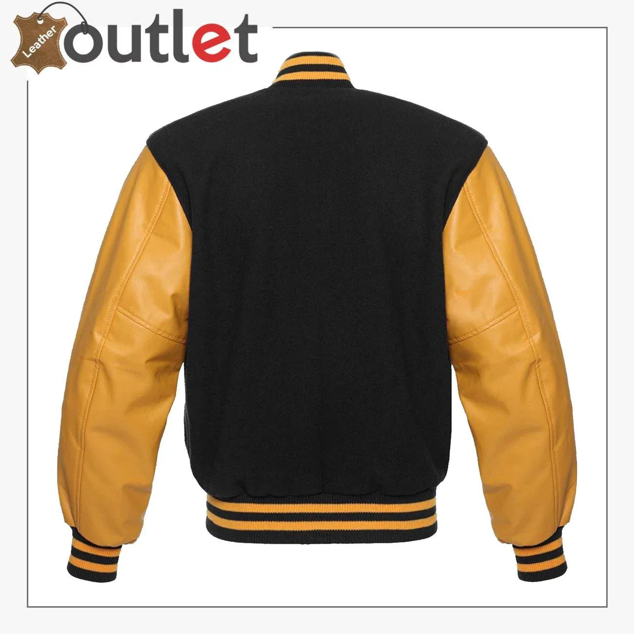 Black & Gold Varsity Jacket