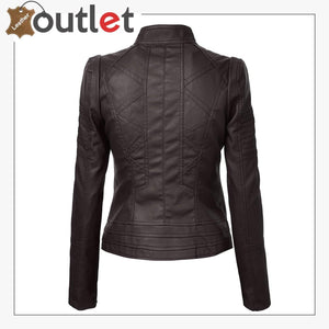 2020 New Styles Leather Fashion Jacket For Women