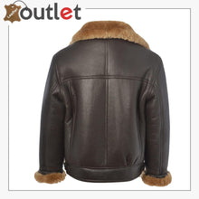 Load image into Gallery viewer, Men B3 Bomber Shearling Jacket

