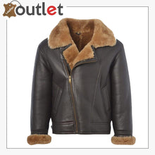 Load image into Gallery viewer, Men B3 Bomber Shearling Jacket
