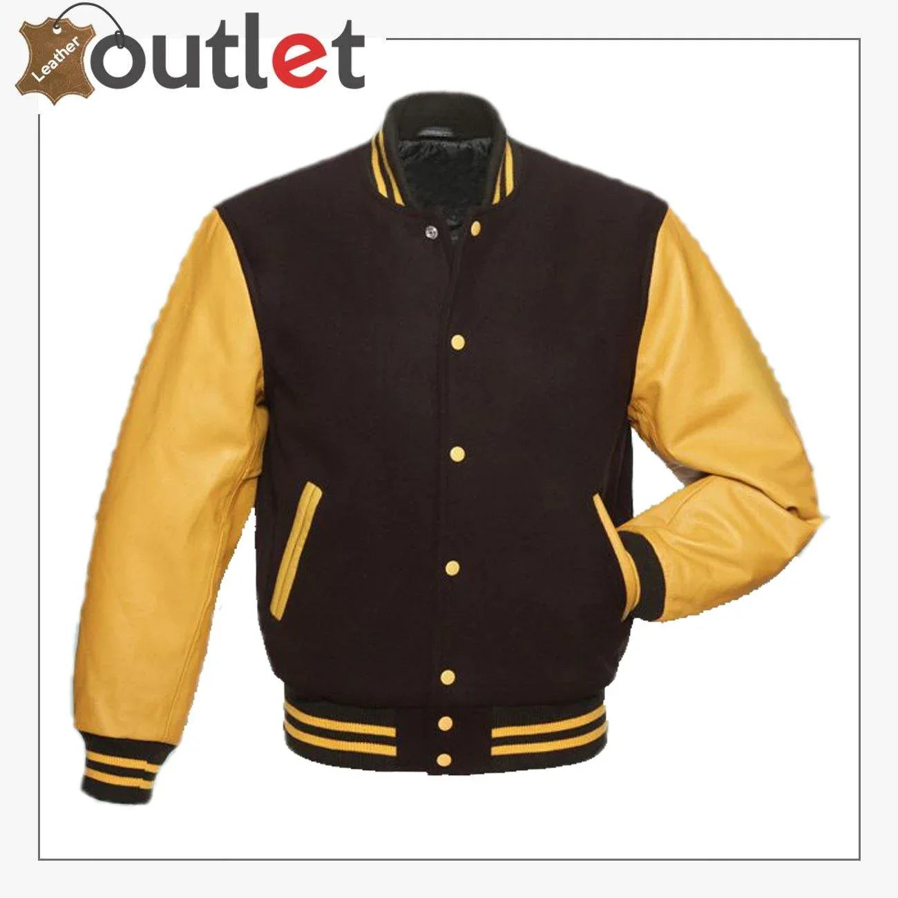 Maroon & Gold Varsity Jacket