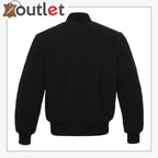 Black Fleece Varsity Jacket