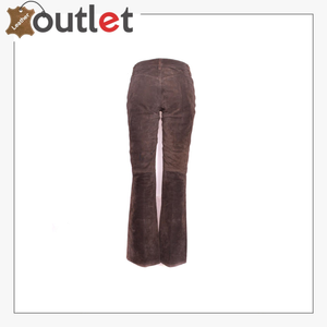 Leather Pants Brown