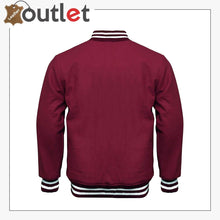 Load image into Gallery viewer, Baseball Styles Varsity Leather Jacket For Men
