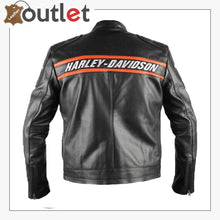 Load image into Gallery viewer, Bill Goldberg wwe Harley Davidson Classic Motorcycle Leather Jacket
