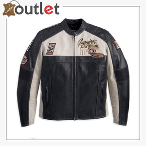 Harley Davidson Mens Varsity Jacket Black Leather Sleeves – Leather Jacket  Gear®