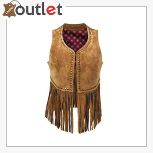Durango Western Womens Leather Vest - Leather Outlet