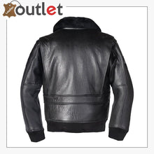 Load image into Gallery viewer, G-1 Wings of Gold Leather Bomber Jacket
