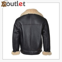Load image into Gallery viewer, Genuine Sheepskin B3 Leather Bomber Jacket for Men
