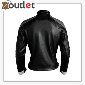 Ghost Rider Costume Cosplay Jacket Artificial Leather Jacket Mens - Leather Outlet