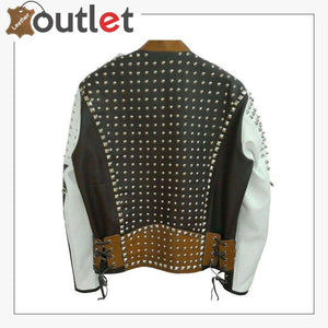 Handmade Real Leather Studded jacketHandmade Real Leather Studded jacket