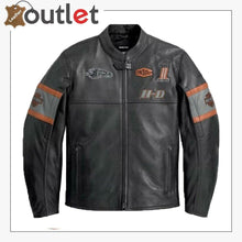 Load image into Gallery viewer, Harley Davidson Victory Lane Motorcycle Jacket
