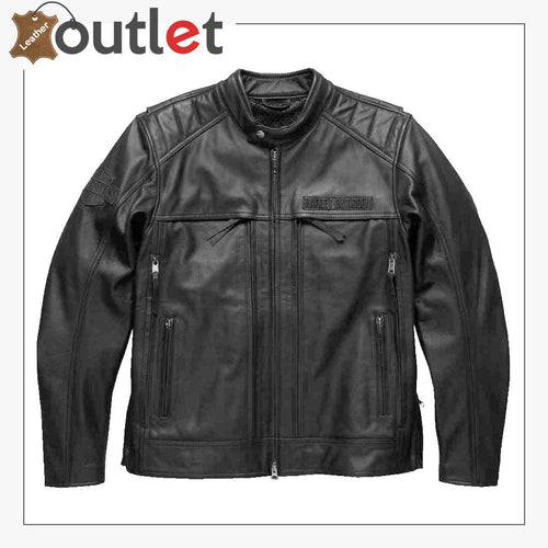 Harley-Davidson Men's Synthesis Pocket System Leather Jacket