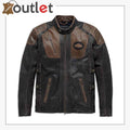 Harley-Davidson Men's Triple Vent System Trostel Leather Jacket - Leather Outlet