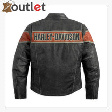 Load image into Gallery viewer, Harley-Davidson Men&#39;s Victory Lane Leather Jacket - Leather Outlet
