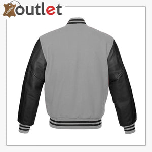 High Quality Leather Varsity Jacket for Men