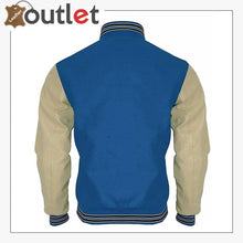 Load image into Gallery viewer, High School Varsity leather Man Jacket
