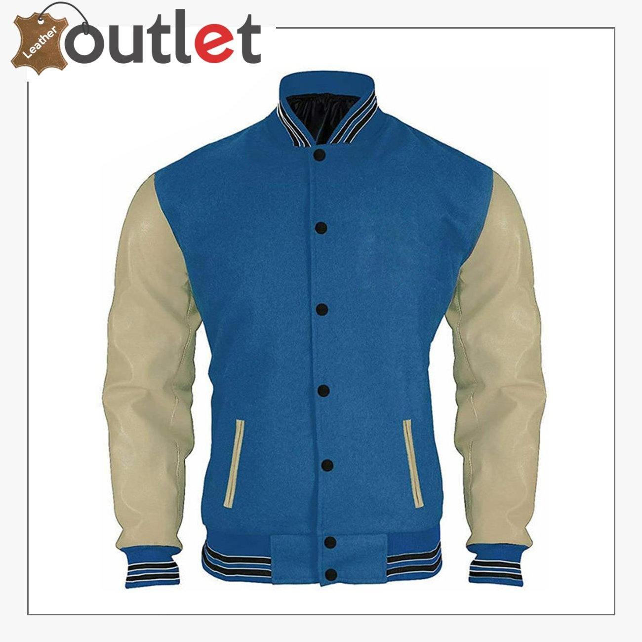 High School Varsity leather Man Jacket