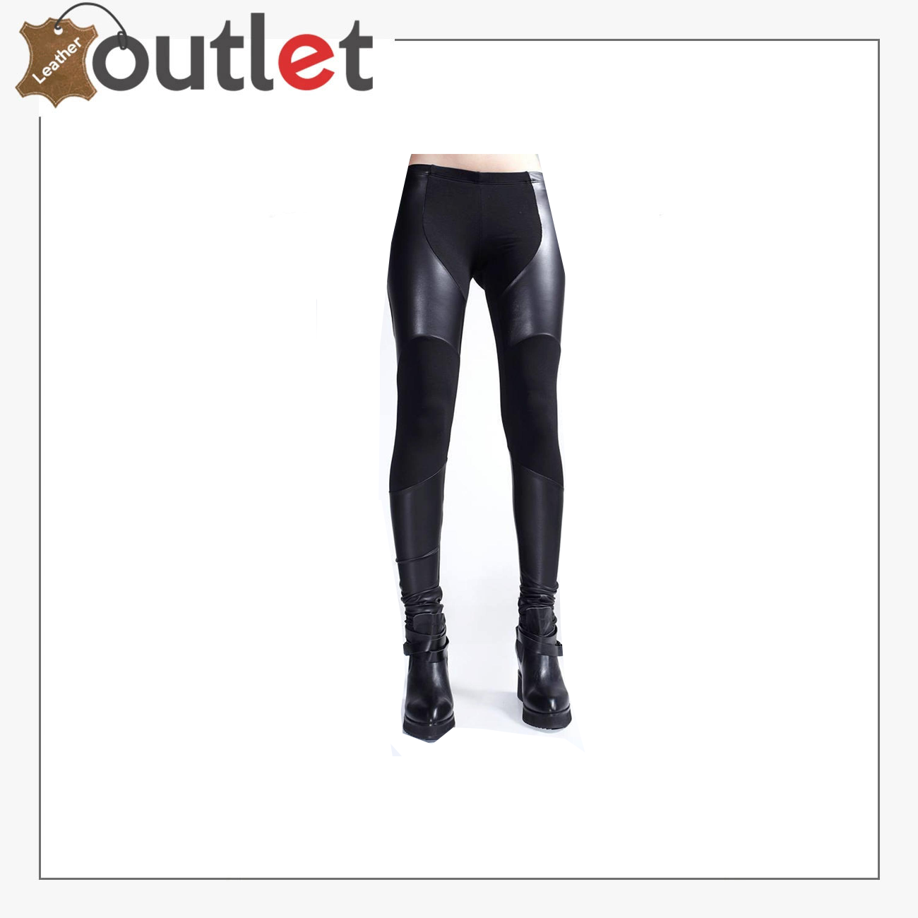 Skinny leather pants