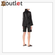 Load image into Gallery viewer, DRKSHDW faux leather shirt 
