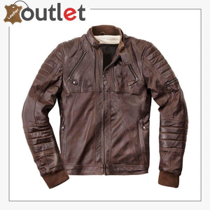 Ghom Motorcycle Leather Jacket