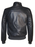 Men Crocodile Quilted Leather Bomber Jacket Leather Outlet