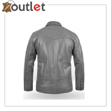 Load image into Gallery viewer,  Men&#39;s Brown Shirt Designer Real Leather 
