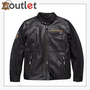 Men’s Harley Davidson Motorcycle Leather Jacket