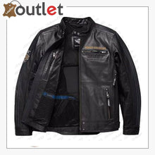 Load image into Gallery viewer, Men’s Harley Davidson Motorcycle Leather Jacket
