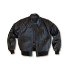 Men’s Flight A-2 Bomber Leather Jacket Leather Outlet